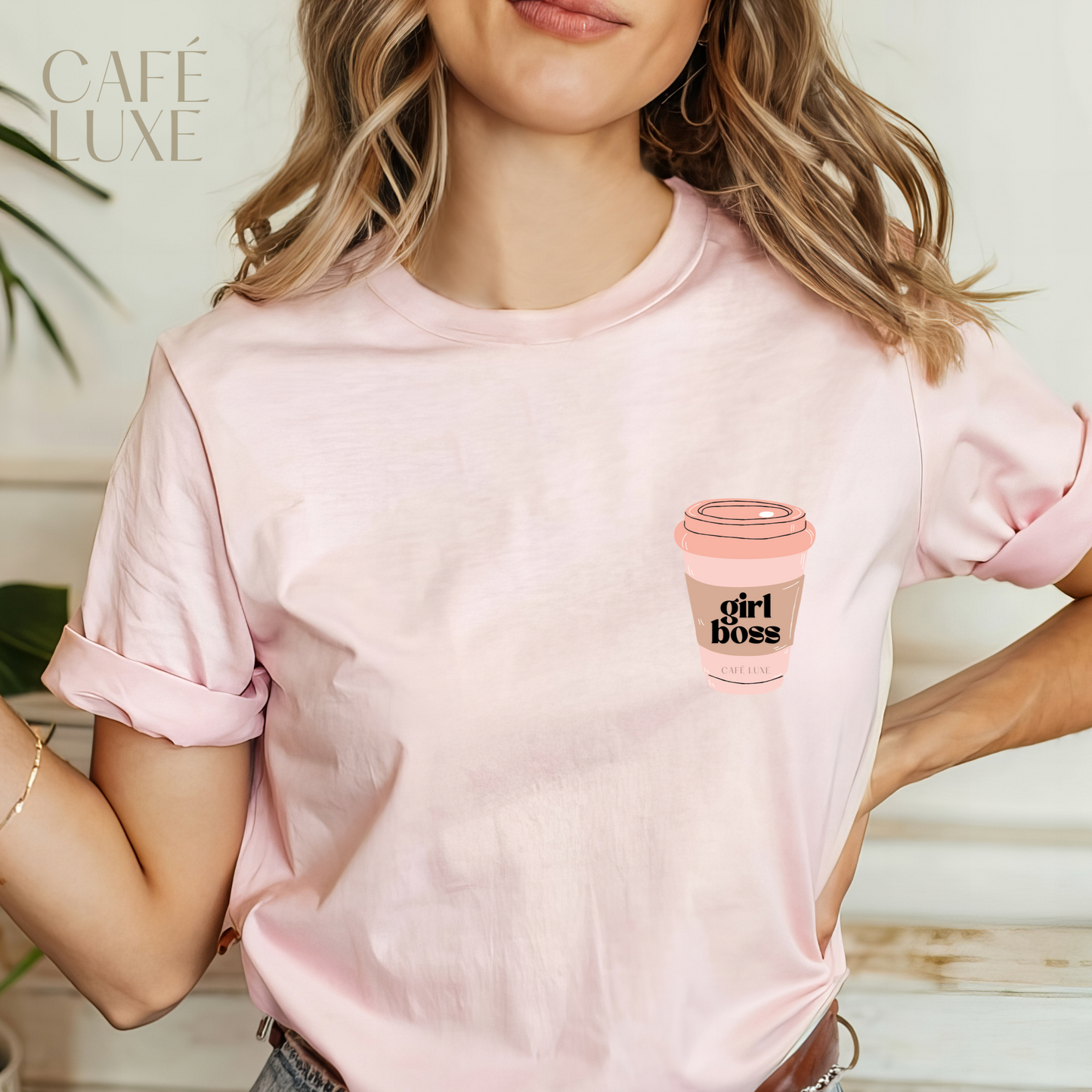 Girl Boss Coffee Shirt
