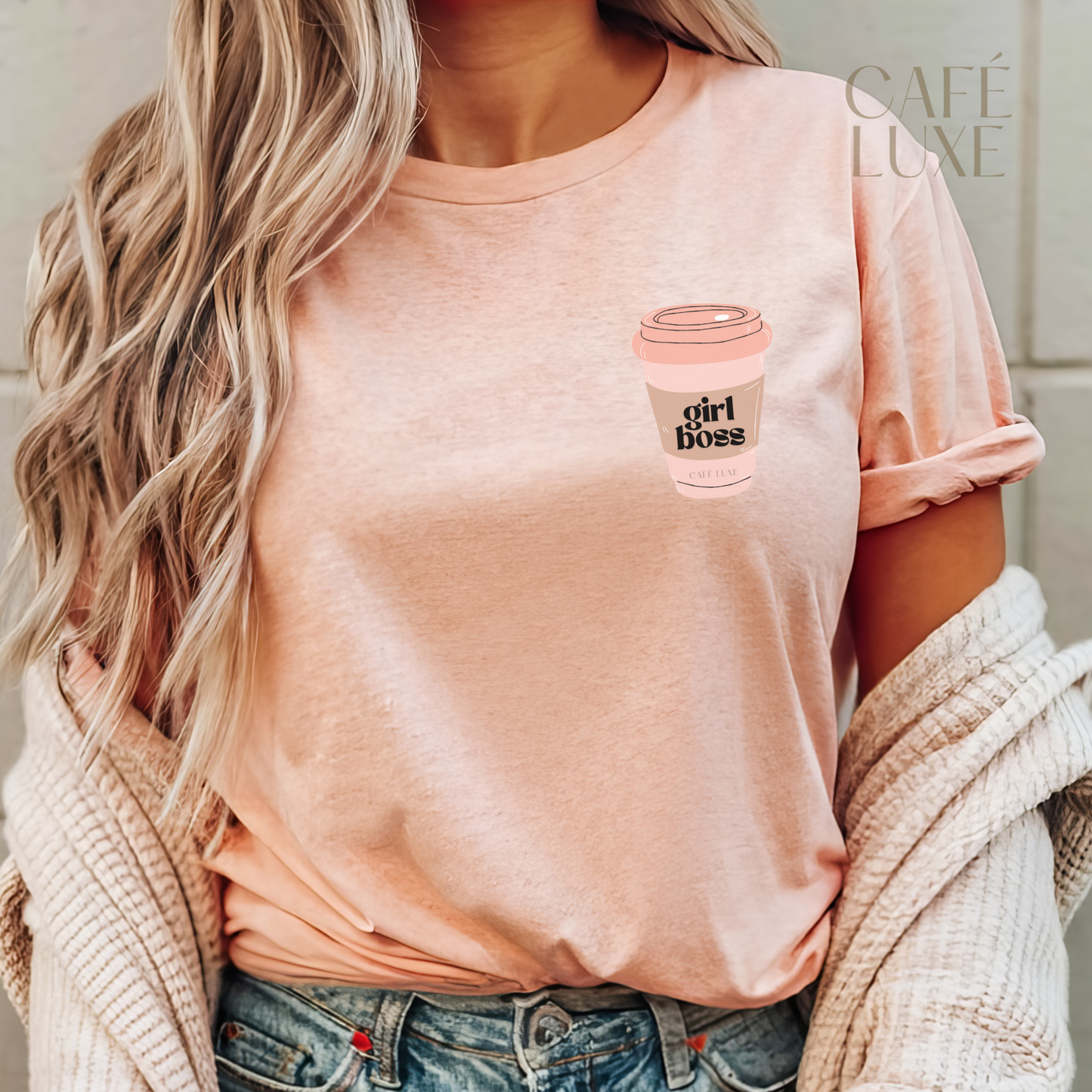 Girl Boss Coffee Shirt