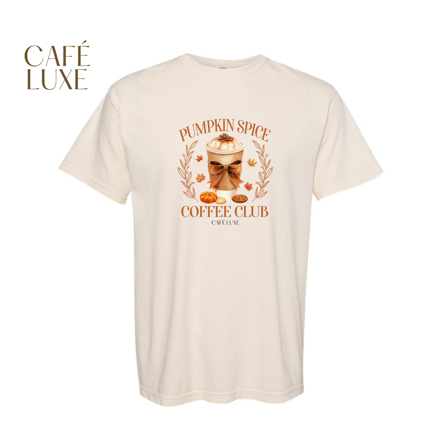 Pumpkin Spice Coffee Club Shirt