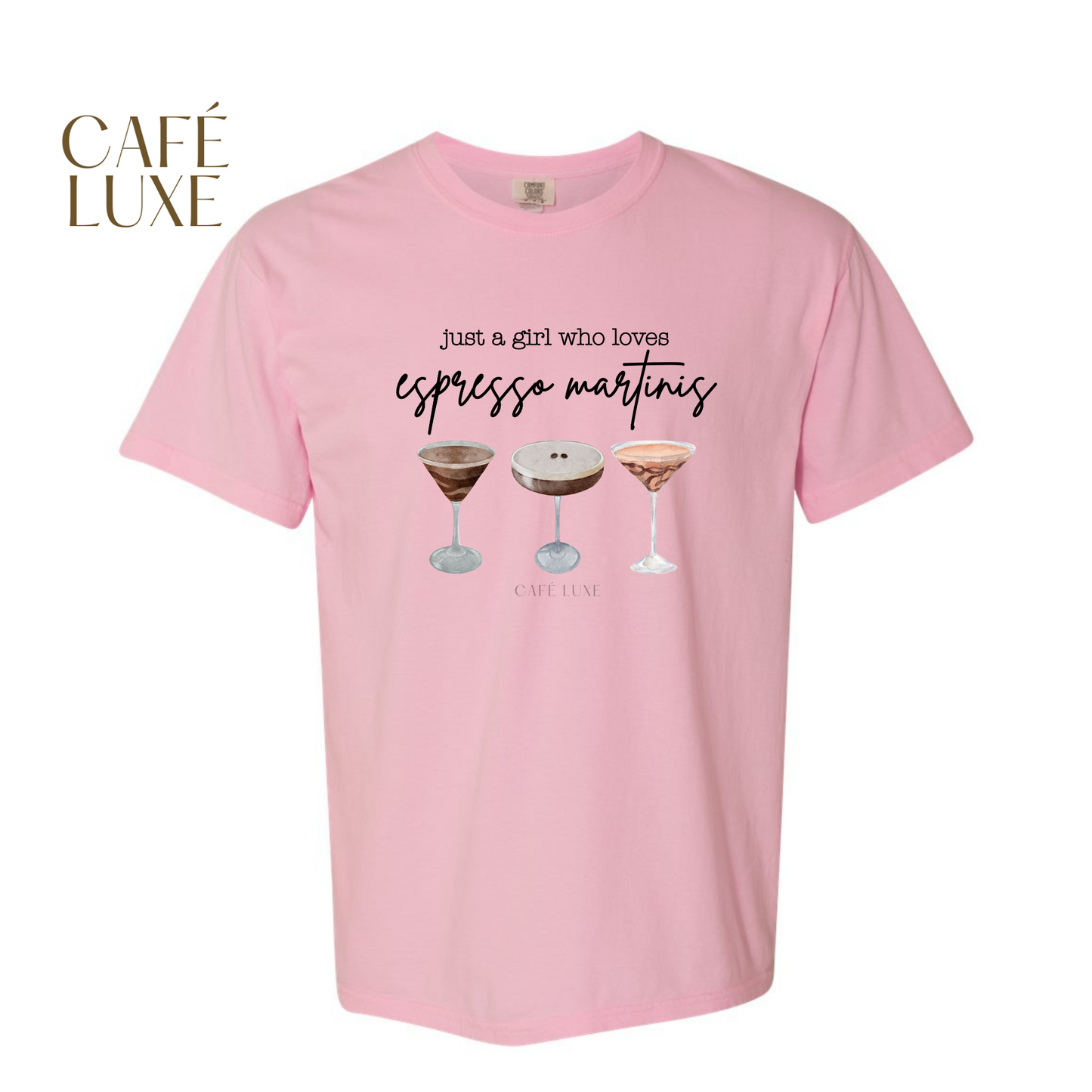 Just a Girl Who Loves Espresso Martinis Shirt