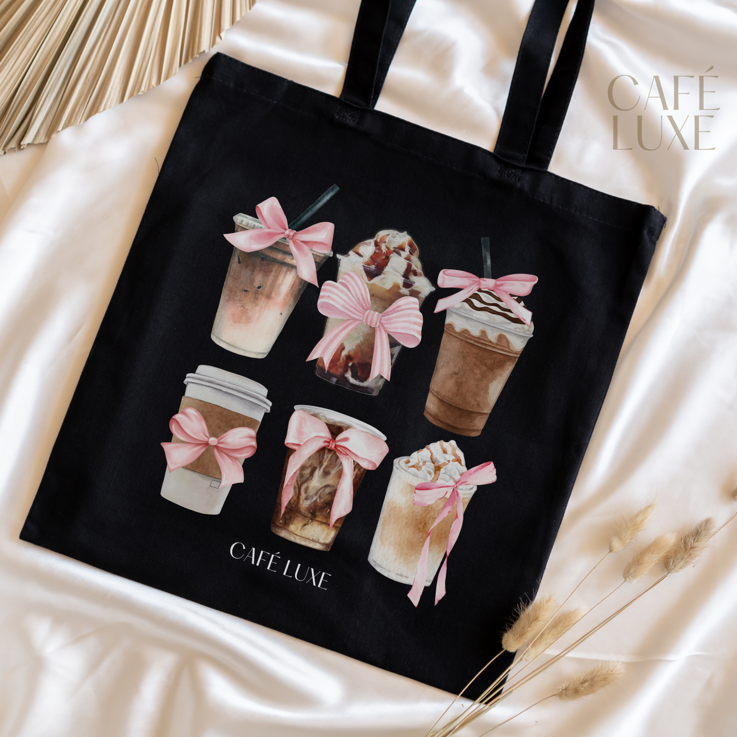 Coffee Blends Canvas Tote Bag