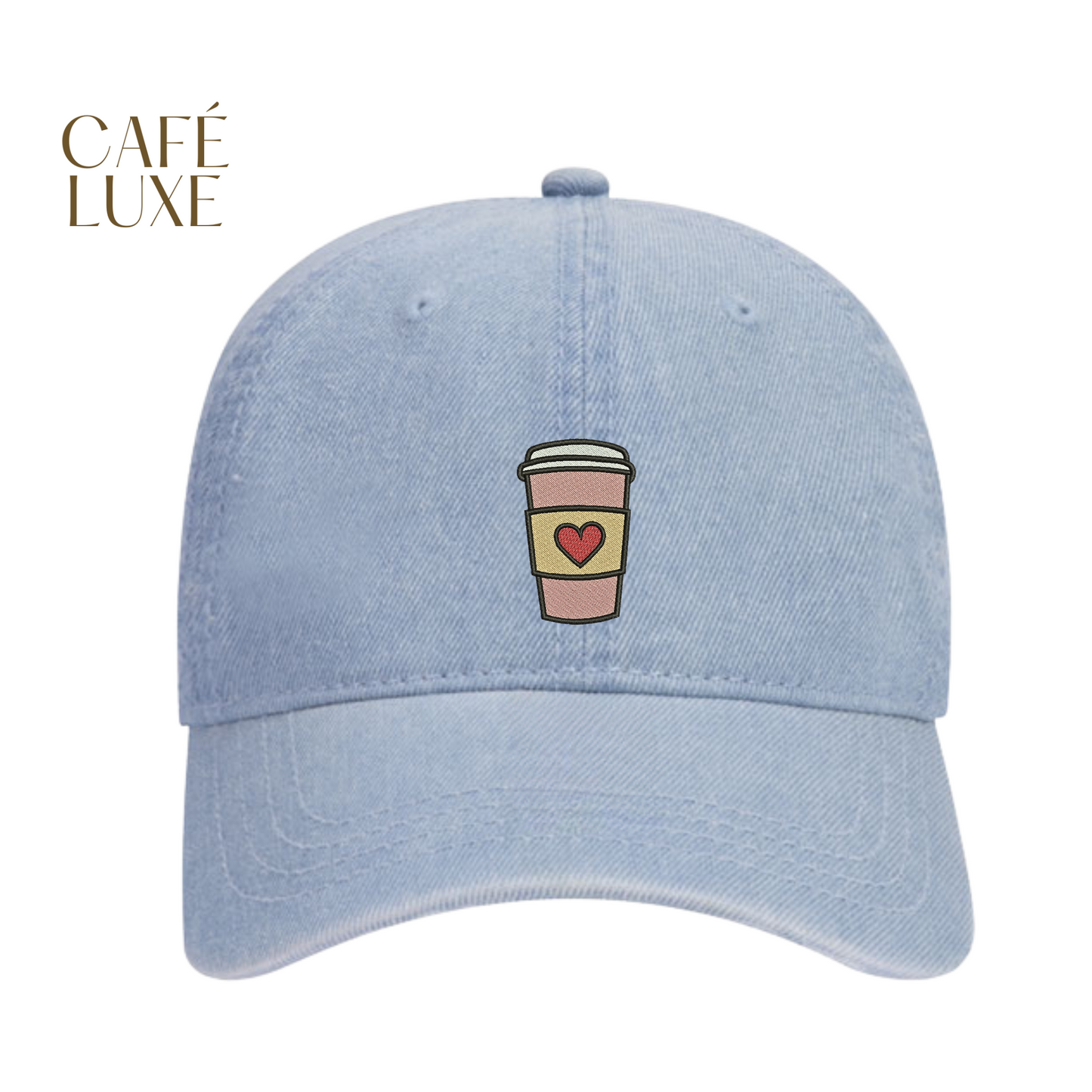 Cup Coffee Cup Denim Hat