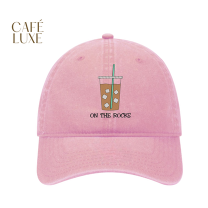 On The Rocks Iced Coffee Denim Hat