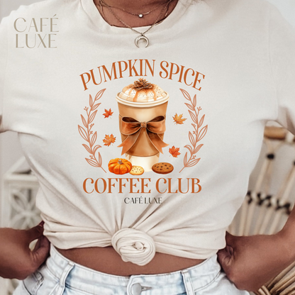 Pumpkin Spice Coffee Club Shirt