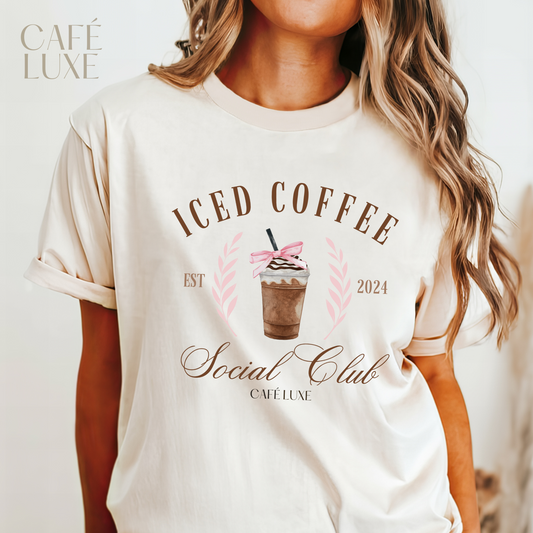 Iced Coffee Social Club Shirt