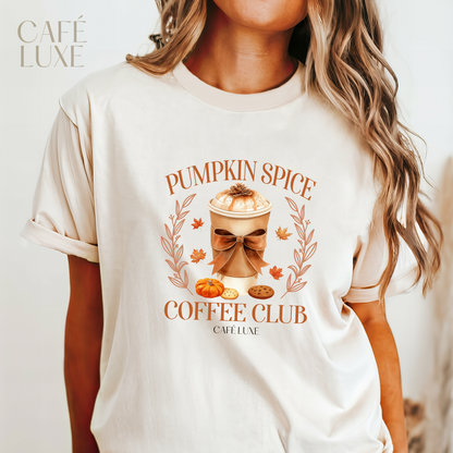 Pumpkin Spice Coffee Club Shirt