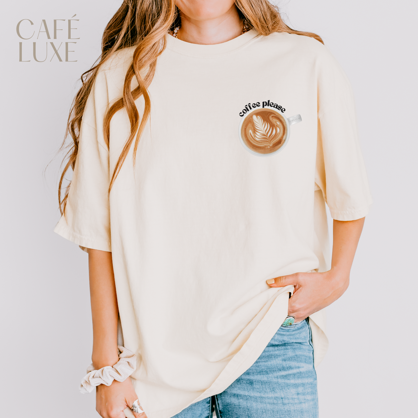Coffee Please Latte Shirt