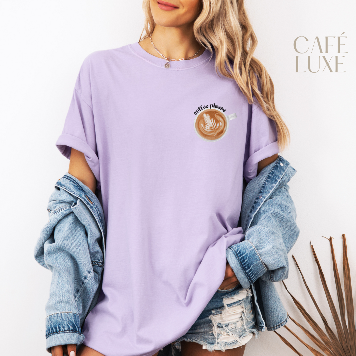 Coffee Please Latte Shirt