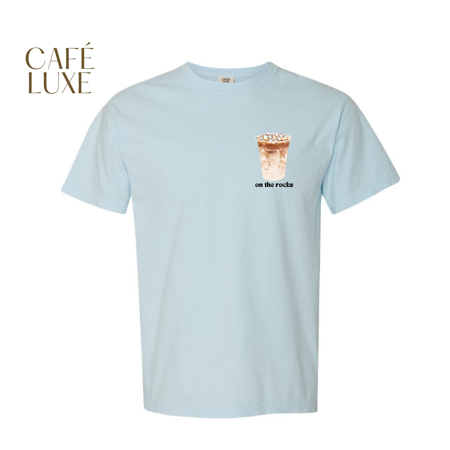 On The Rocks Iced Coffee Shirt